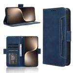 For Honor Magic7 Skin Feel Calf Texture Card Slots Leather Phone Case(Blue)