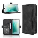 For Honor 300 Pro 5G / 300 Ultra 5G Skin Feel Calf Texture Card Slots Leather Phone Case(Black)
