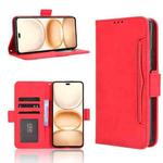 For Honor Power 5G Skin Feel Calf Texture Card Slots Leather Phone Case(Red)