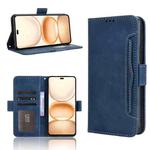 For Honor Power 5G Skin Feel Calf Texture Card Slots Leather Phone Case(Blue)