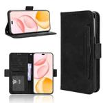 For Honor 400 Pro Global 160.8mm Skin Feel Calf Texture Card Slots Leather Phone Case(Black)