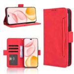 For Honor 400 Pro Global 160.8mm Skin Feel Calf Texture Card Slots Leather Phone Case(Red)
