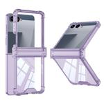 For Samsung Galaxy Z Flip7 5G GKK Airbag Hinge Full Coverage Phone Case(Purple)
