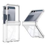 For Samsung Galaxy Z Flip7 5G GKK Airbag Hinge Full Coverage Phone Case(Transparent)
