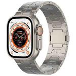 For Apple Watch Ultra 2 49mm Magnetic Buckle Titanium Alloy Watch Band(Titanium)