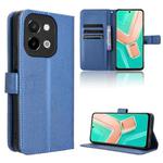 For vivo Y28 4G Diamond Texture Leather Phone Case(Blue)