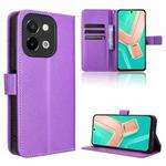 For vivo Y28 4G Diamond Texture Leather Phone Case(Purple)