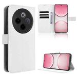For vivo T4 5G / iQOO Z10 5G Global Diamond Texture Leather Phone Case(White)
