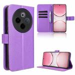 For vivo T4 5G / iQOO Z10 5G Global Diamond Texture Leather Phone Case(Purple)