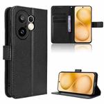 For vivo X200 FE / S30 Pro mini Diamond Texture Leather Phone Case(Black)