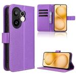 For vivo X200 FE / S30 Pro mini Diamond Texture Leather Phone Case(Purple)