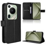 For Huawei Pura 70 Ultra Diamond Texture Leather Phone Case(Black)