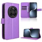 For Honor Magic7 Pro Diamond Texture Leather Phone Case(Purple)