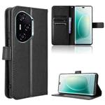 For Honor 300 Pro 5G / 300 Ultra 5G Diamond Texture Leather Phone Case(Black)