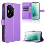 For Honor 300 Pro 5G / 300 Ultra 5G Diamond Texture Leather Phone Case(Purple)