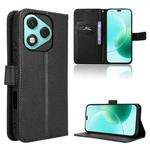 For Honor 400 Lite Diamond Texture Leather Phone Case(Black)