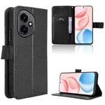 For Honor 400 Diamond Texture Leather Phone Case(Black)