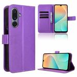 For Samsung Galaxy M36 5G Diamond Texture Leather Phone Case(Purple)