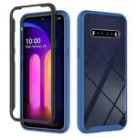For LG V60 ThinQ Starry Sky Solid Color Series Shockproof PC + TPU Protective Case(Royal Blue)