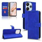 For Xiaomi Redmi 13 4G Skin Feel Magnetic Flip Leather Phone Case(Blue)