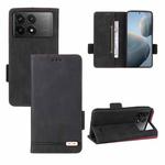 For Redmi K70 / K70 Pro Magnetic Clasp Leather Phone Case(Black)