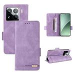 For Xiaomi 15 Pro Magnetic Clasp Leather Phone Case(Purple)