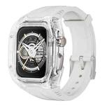 For Apple Watch Series 7 45mm Modified PC Hybrid TPU Watch Case Band(Starlight Transparent)