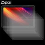 For AGM Pad P2 Active 11 25pcs 9H 0.3mm Explosion-proof Tempered Glass Film