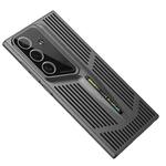 For Samsung Galaxy S25+ 5G Blade Cooling PC Full Coverage Phone Case(Graphite Black)