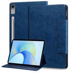 For Lenovo Tab P12 Cat Buckle Leather Tablet Case(Royal Blue)