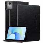 For Lenovo Xiaoxin Pad Pro 12.7 2025 Cat Buckle Leather Tablet Case(Black)