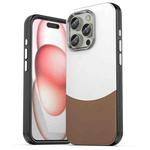 For iPhone 16 Pro Leather Texture MagSafe Magnetic TPU + PC Phone Case(Brown)