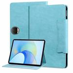 For Honor Pad 9 Cat Buckle Leather Tablet Case(Sky Blue)