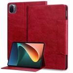 For Xiaomi Pad 5 Cat Buckle Leather Tablet Case(Red)