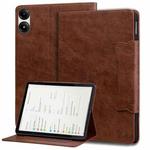 For Xiaomi Redmi Pad SE 11 2025 Cat Buckle Leather Tablet Case(Brown)