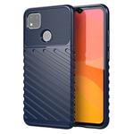 For Xiaomi Redmi 9C Thunderbolt Shockproof TPU Soft Case(Blue)