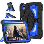 For iPad mini 2024 / mini 6 Silicone + PC Shockproof Protective Tablet Case(Black Blue)