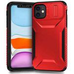 For iPhone 11 Sliding Camshield Phone Case(Red)