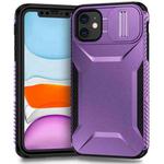 For iPhone 11 Sliding Camshield Phone Case(Purple)