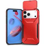 For iPhone 17 Pro Max Sliding Camshield Phone Case(Red)