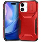 For iPhone 17 Sliding Camshield Phone Case(Red)