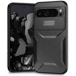 For Google Pixel 9 Pro XL Sliding Camshield Phone Case(Black)