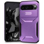 For Google Pixel 9 Pro XL Sliding Camshield Phone Case(Purple)