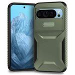 For Google Pixel 10 Pro / 10 / 9 Pro Sliding Camshield Phone Case(Alpine Green)