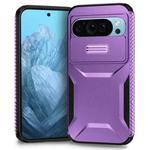 For Google Pixel 10 Pro / 10 / 9 Pro Sliding Camshield Phone Case(Purple)