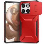 For Motorola Edge 5G 2025 Sliding Camshield Phone Case(Red)