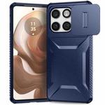 For Motorola Edge 5G 2025 Sliding Camshield Phone Case(Blue)