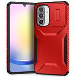 For Samsung Galaxy A26 5G Sliding Camshield Phone Case(Red)