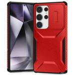 For Samsung Galaxy S25 Ultra 5G Sliding Camshield Phone Case(Red)