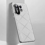 For vivo S30 Pro mini Plain Leather PC Phone Case(White)